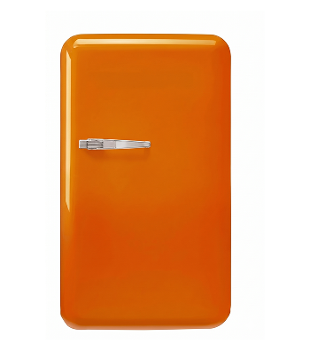 Smeg Retro-Kühlschrank Orange